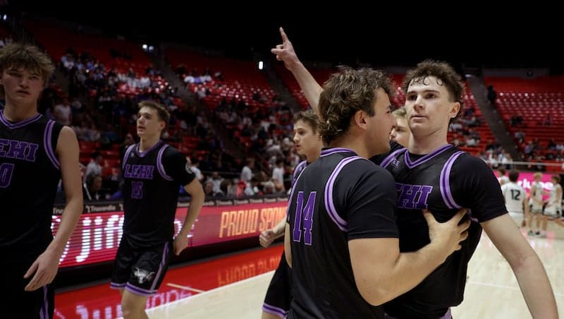 High school boys basketball: Wednesday’s 6A quarterfinal recap, No. 13 seed Lehi continues playoff march into semis
