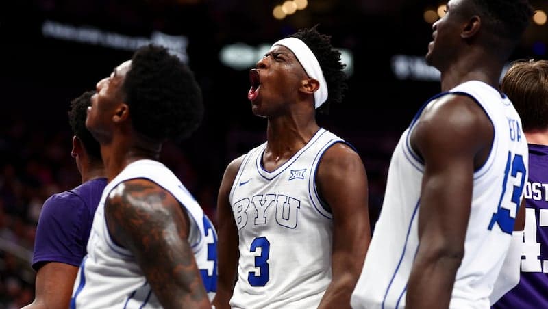 How social media reacted to AJ Dybanta’s historic Big 12 tournament debut