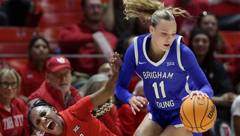 BYU Sweeps Utah with Delaney Gibb's Career-High 37 Points