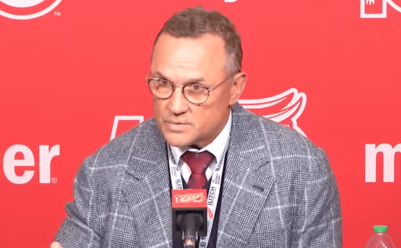 Yzerman: Adding veterans Faulk, Perron 'best fit' for Red Wings