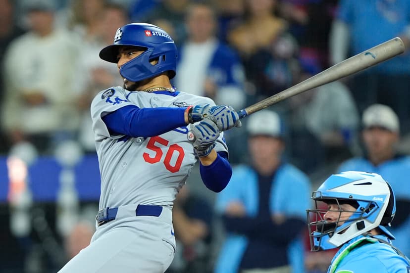Mookie Betts to Bat Third for Dodgers