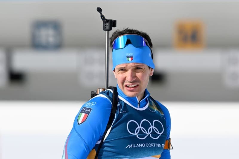 Italian Biathlete Tommaso Giacomel Hospitalized After Quitting Olympic Race