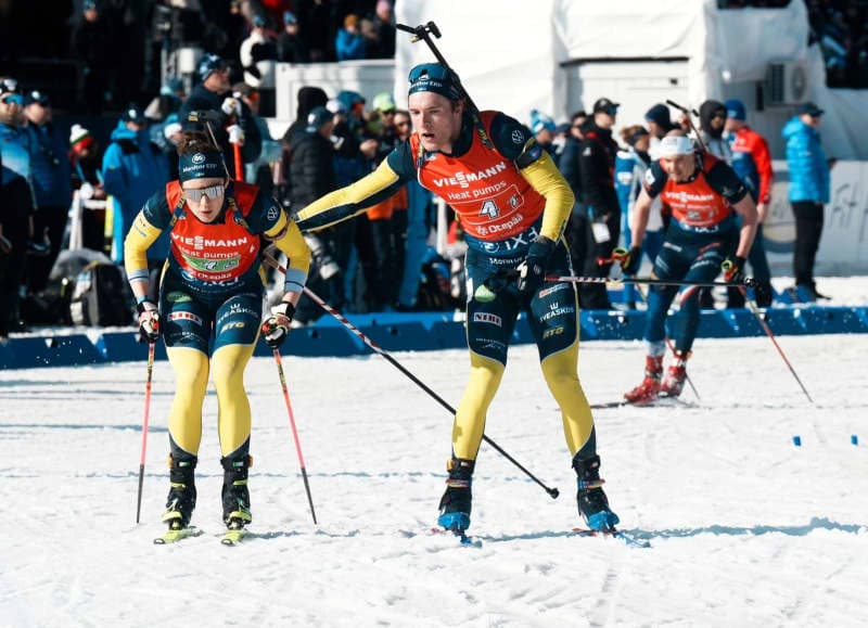Sweden and Norway win biathlon mixed races