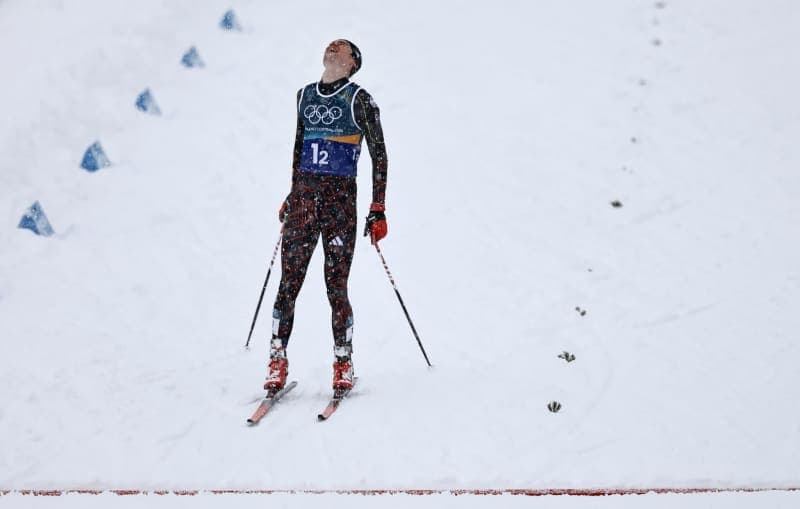 German Olympic Nordic combined agony culminates in double fall