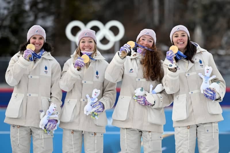 France Wins Women's Biathlon Relay Gold After Early Setback