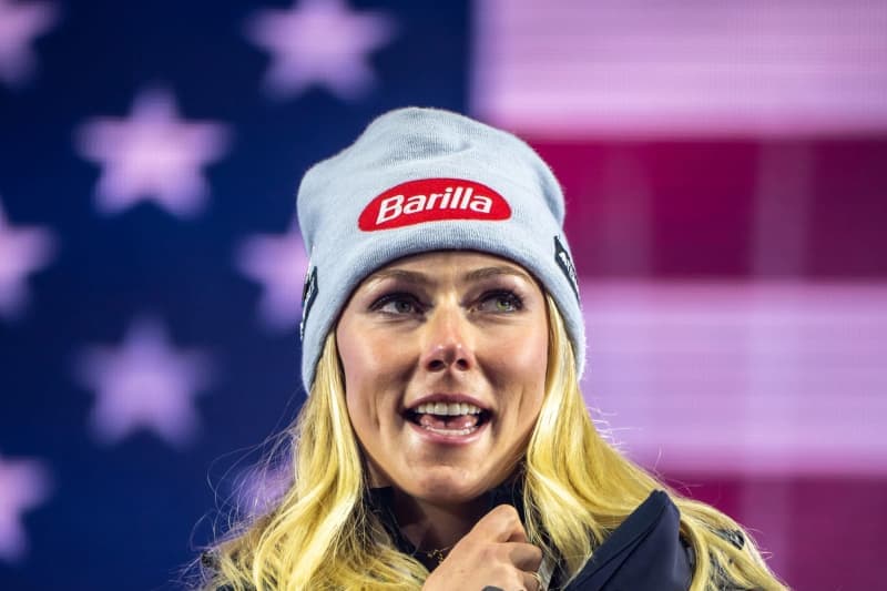 Shiffrin keeps Aicher at bay in title race with another slalom win