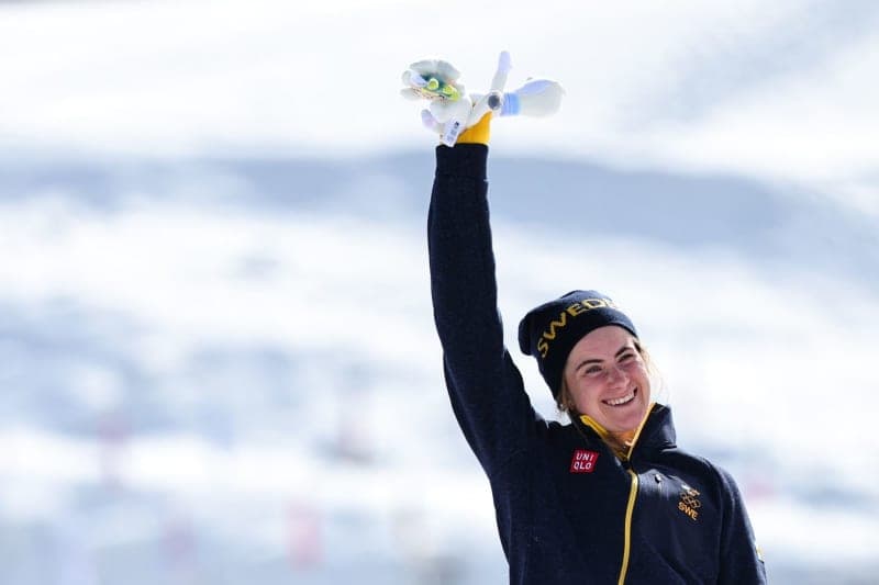 Sweden's Ebba Andersson Wins Historic 50km Cross-Country Skiing Gold at Olympics