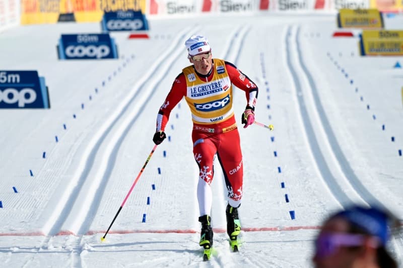 Klæbo falls in dramatic Drammen sprints as Evensen and Sundling win