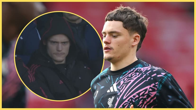 What furious Florian Wirtz was spotted doing on Liverpool bench 10 mins into Nottingham Forest clash
