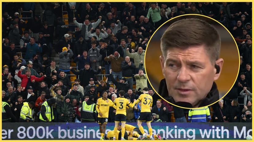 ‘Clutching at straws’ – Steven Gerrard points the finger at Liverpool duo over Wolves goal