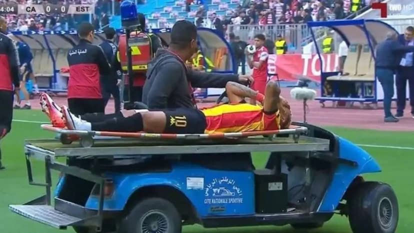 Esperance Winger Yan Sasse Doubtful for Al Ahly Clash Due to Injury