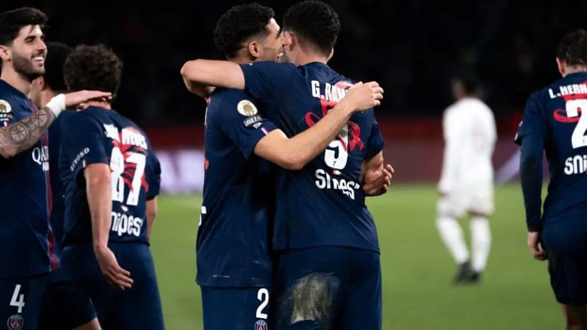 PSG vs Monaco: the Parisian squad