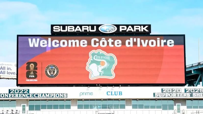 Côte d'Ivoire Selects Philadelphia Union Stadium as 2026 World Cup Base Camp