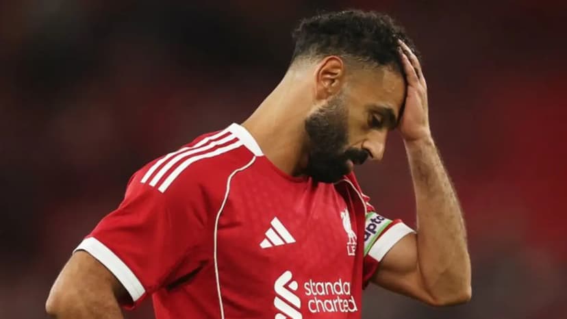 9 matches without a goal at Liverpool: Mohamed Salah hits a dry spell