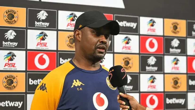 Under-fire Kaizer Chiefs coach calls for calm as losing streak stretches