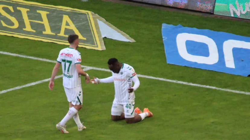 Konyaspor: 4 goals in 25 matches, Jackson Muleka's worst European season