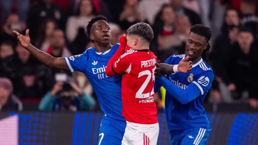 Gianluca Prestianni Accused of Insulting Vinicius Jr. in Benfica-Real Madrid Clash