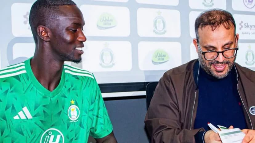 Transfer: Mamadou Lamine Camara finally signs with Al Ahli Tripoli