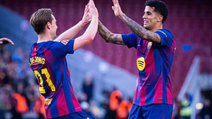 Barcelona Leads Levante at Halftime in LaLiga Match
