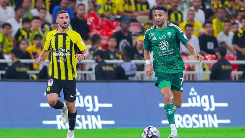 Saudi Pro League: Mahrez faces off against Aouar in Al-Ahli vs Al-Ittihad clash