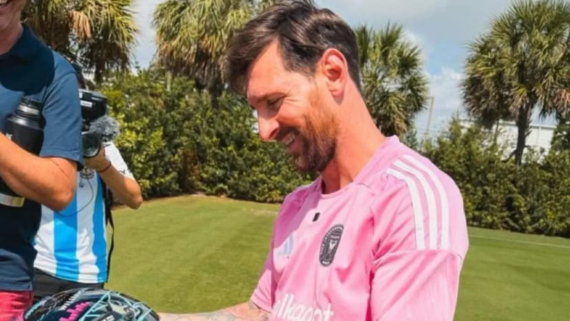 Lionel Messi Returns to Inter Miami Training Earlier Than Expected After Injury