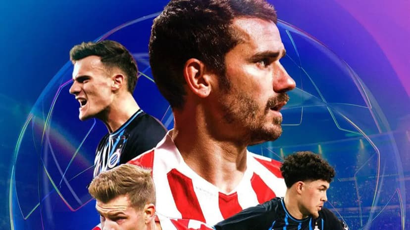 Champions League: Probable Lineups for Club Brugge vs Atlético Madrid