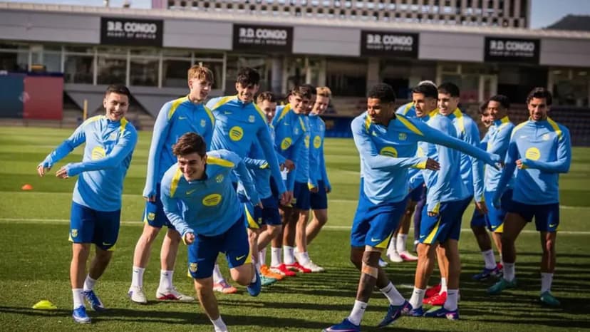 Barcelona Midfielder Star Gavi Rejoins Group in Major Comeback Step