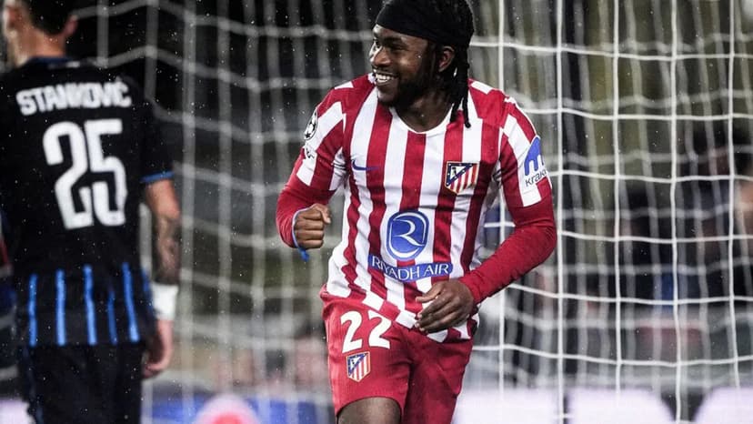 Ademola Lookman Continues Champions League Run with Atlético Madrid