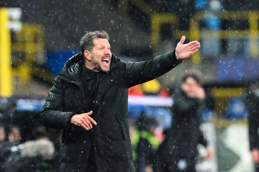 Diego Simeone and Players React to Atletico Madrid's 3-3 Draw with Club Brugge