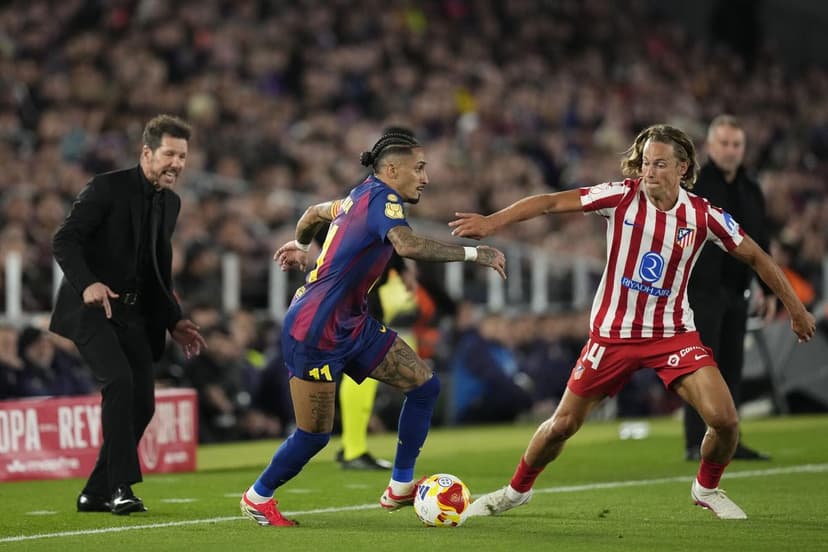Atletico reach Copa del Rey final despite 3-0 loss at Barcelona