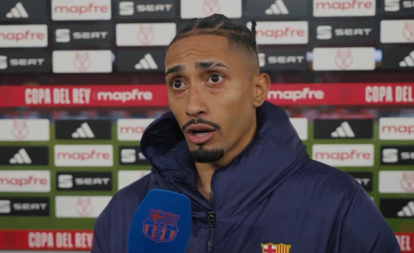 ‘If we play like this, we’ll have a spectacular end to the season’: Raphinha, Pedri, Araujo react to Copa exit