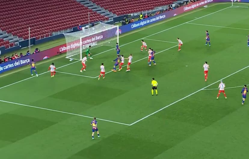 WATCH: Marc Bernal begins Barcelona comeback effort against Atletico Madrid