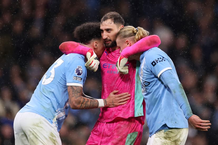 Italy hero Donnarumma decisive again with Manchester City last gasp save