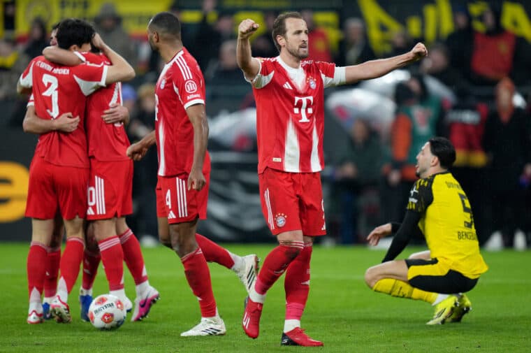 Der Klassiker: Dortmund’s title hopes crash and burn as Kane spearheads Bayern victory