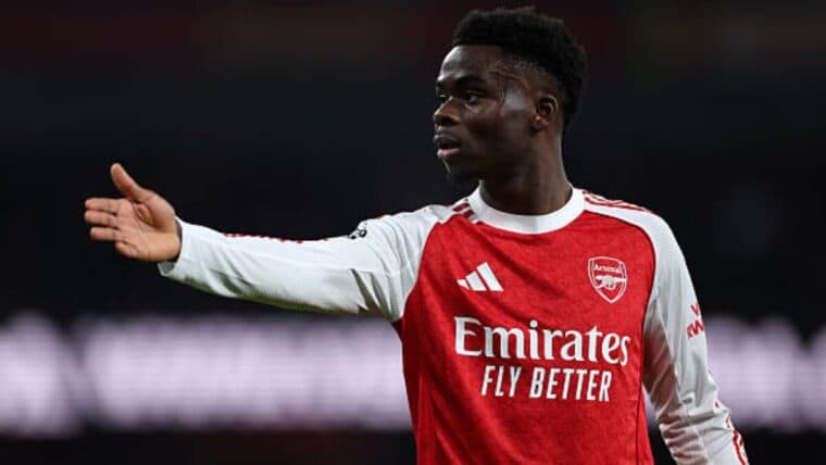 Bukayo Saka Signs New Five-Year Deal with Arsenal