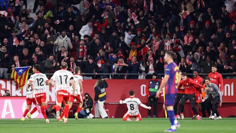 Yamal misses penalty as Barcelona lose 2-1 at Girona, drop to second in La Liga