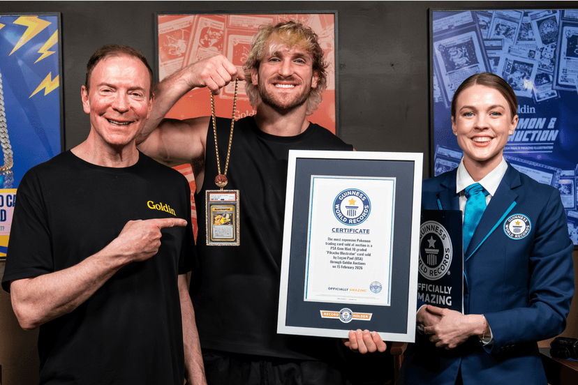 Logan Paul Sells Rare Pokémon Card for $16.5 Million