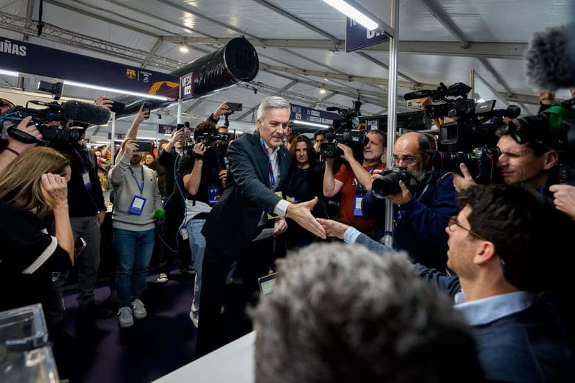 Barcelona presidential candidate admits “we didn’t get the result we were hoping for”