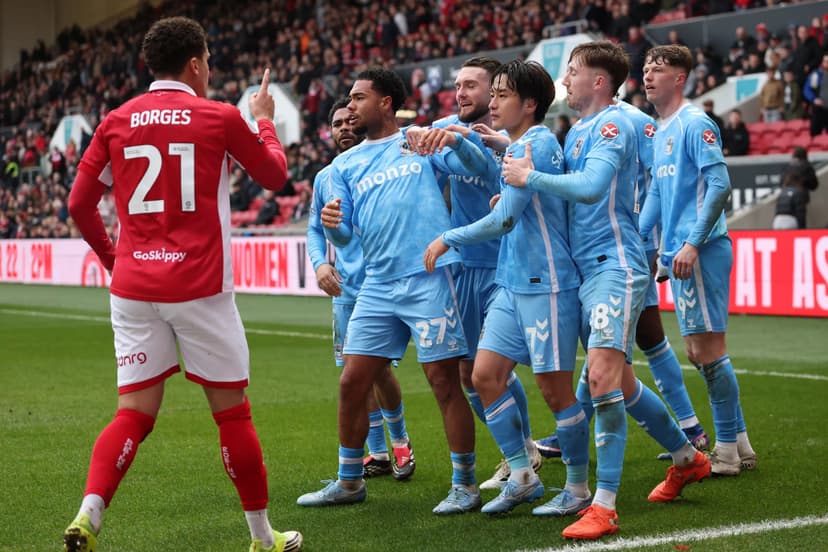 Bristol City 0-2 Coventry City: Sky Blues Continue Title Charge At Ashton Gate