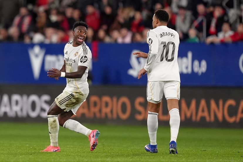 Real Madrid Suffers 2-1 Loss to Osasuna in LaLiga