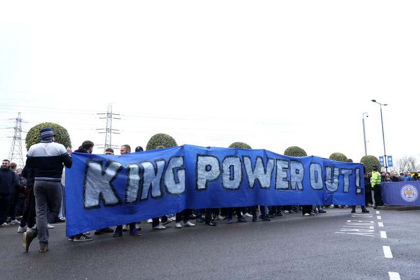 Leicester fans protest against ownership prior to Norwich clash