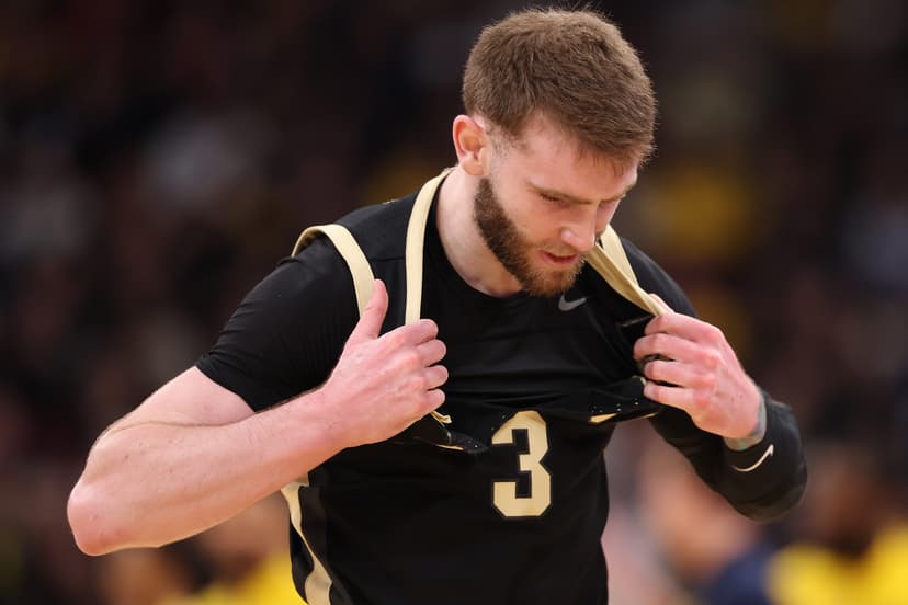 Why Purdue's Braden Smith wore a No. 41 jersey in Big Ten title game