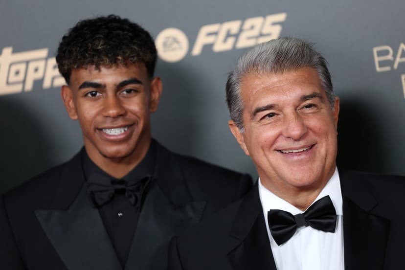 ‘People thought we were crazy’ – Joan Laporta on rejecting PSG’s Lamine Yamal bid