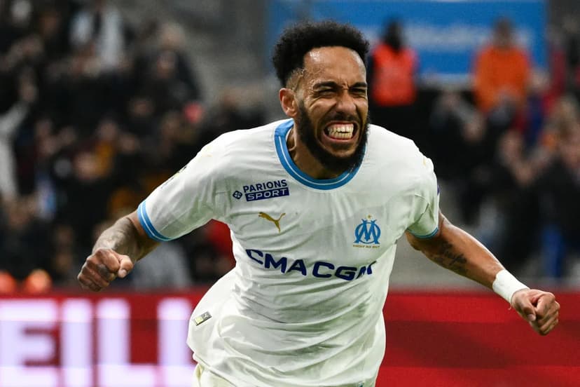 ‘I even thought I might score a hat-trick’ – Pierre-Emerick Aubameyang after Olympico brace for Marseille