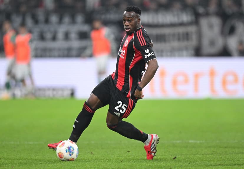 Eintracht Frankfurt consider permanent €27m purchase of Forest striker Arnaud Kalimuendo