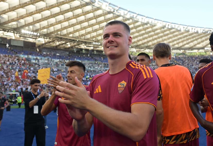 Roma’s Evan Ferguson returns to Brighton amidst medical crisis