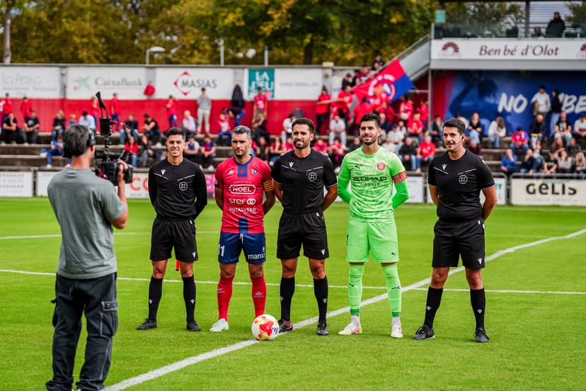 Girona B Prepares for Match Against Olot