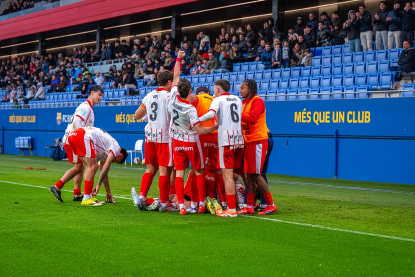 Girona B storms the Johan Cruyff.