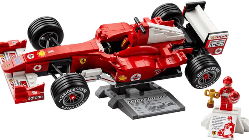 LEGO Unveils Michael Schumacher’s Iconic F2004 Set