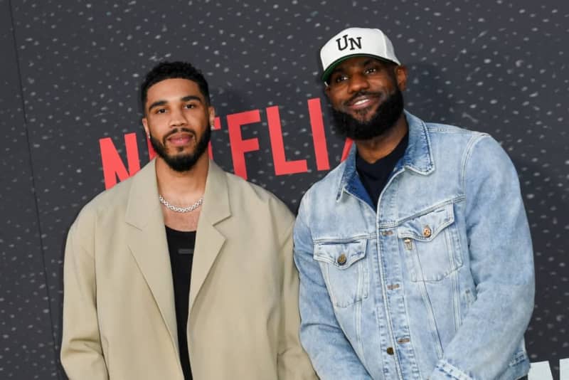 LeBron James Golfs with Jayson Tatum, Fueling Lakers Exit Rumors